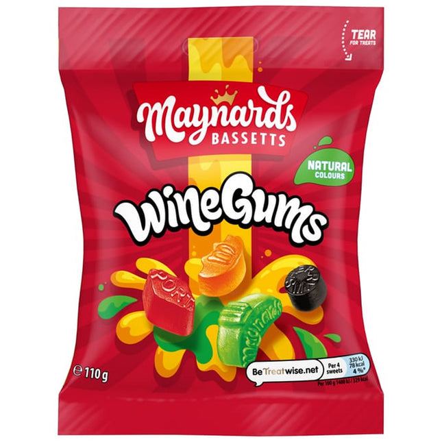 Maynards Bassetts Wine Gums 130g