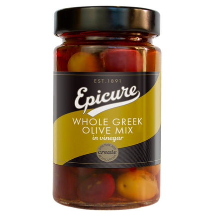 Epicure Whole Greek Olive Mix 300G