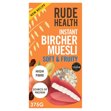 Rude Health Soft & Fruity Bircher Museli 375g
