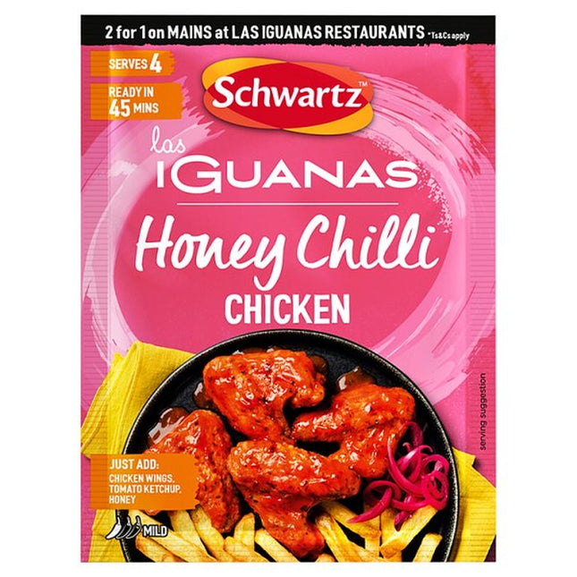Schwartz Las Inguanas Honey Chilli Chicken 35G