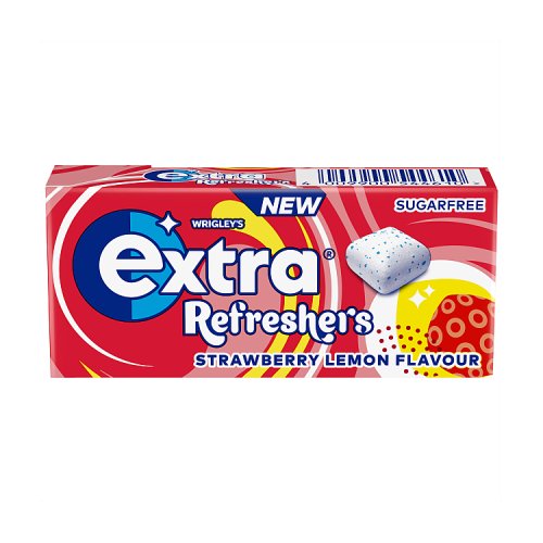 Extra Strawberry & Lemon Refreshers 7 Piece 15.6g