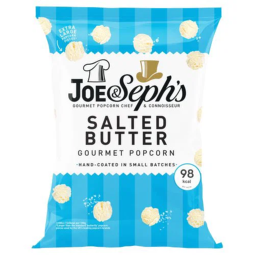 Joe & Seph's Salted Butter Popcorn - 55g