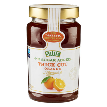 Stute Foods No Sugar Added Thick Cut Marmalade 430g