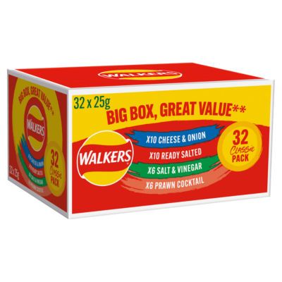 Walkers Assorted Multipack 32x25g