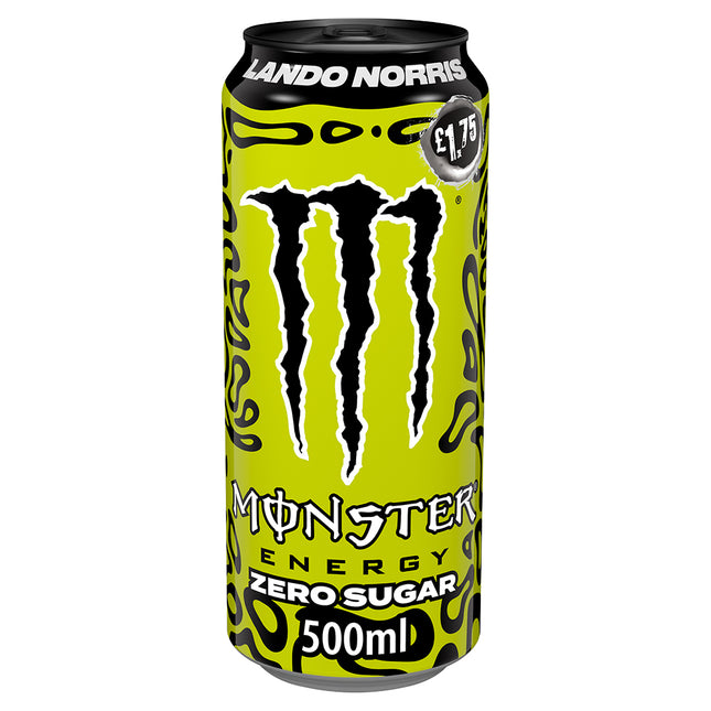 Monster Energy Drink Lando Norris Zero Sugar PMP £1.75 500ml