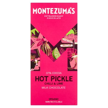 Montezumas Hot Pickle Milk With Chilli & Lime Bars 90g