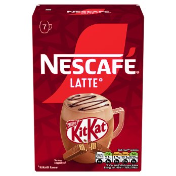 Nescafe Latte Kit Kat 7 Sachets 147g