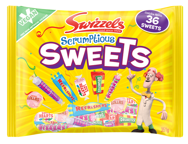 Swizzels Scrumptious Sweets SRP 351g