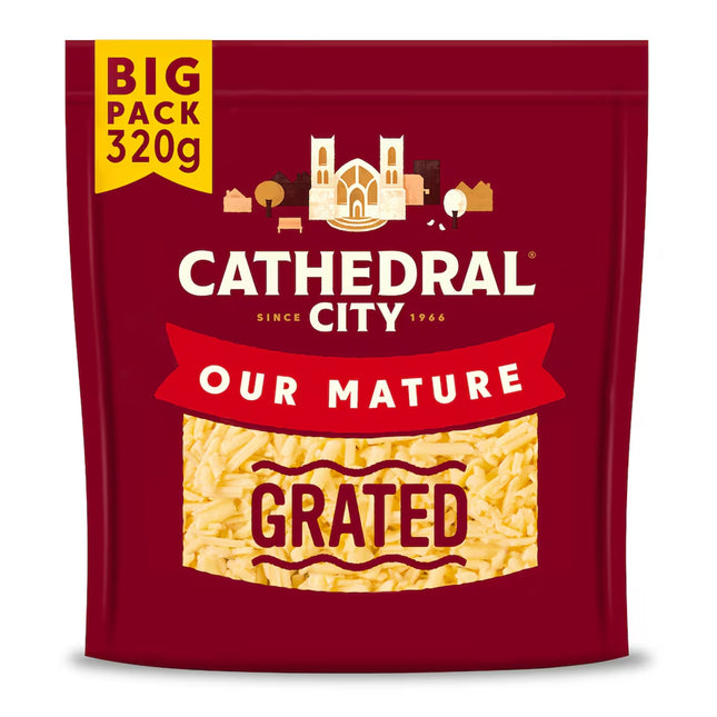 Cathedral City Grated Cheddar 320G
