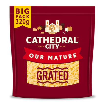 Cathedral City Grated Cheddar 320G