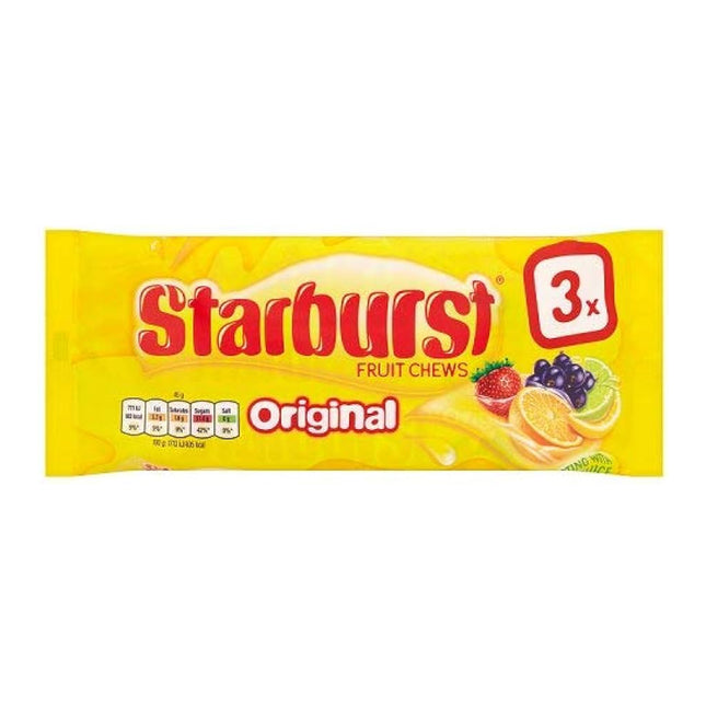 Starburst Original Fruit Chews Sweets Multipack 135g