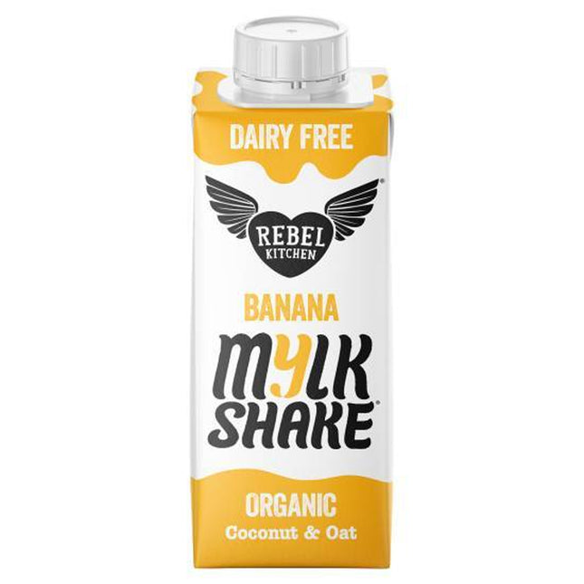 Rebel Kitchen Organic Dairy Free Banana Mylkshake 250ml