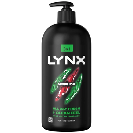 Lynx Shower Gel Africa 900ml