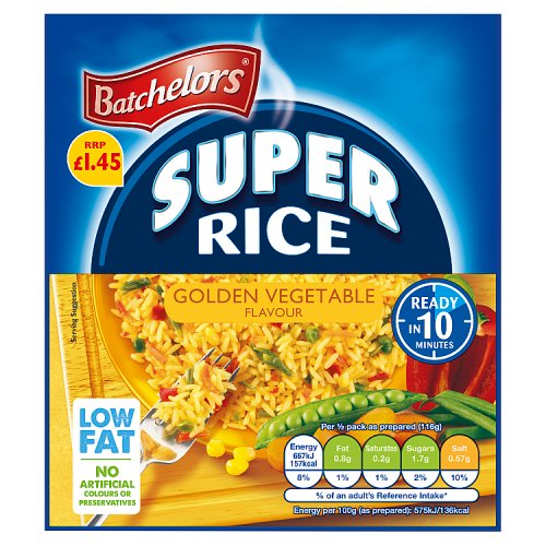 Batchelors Supr Rce Gold PMP £1.45 90g