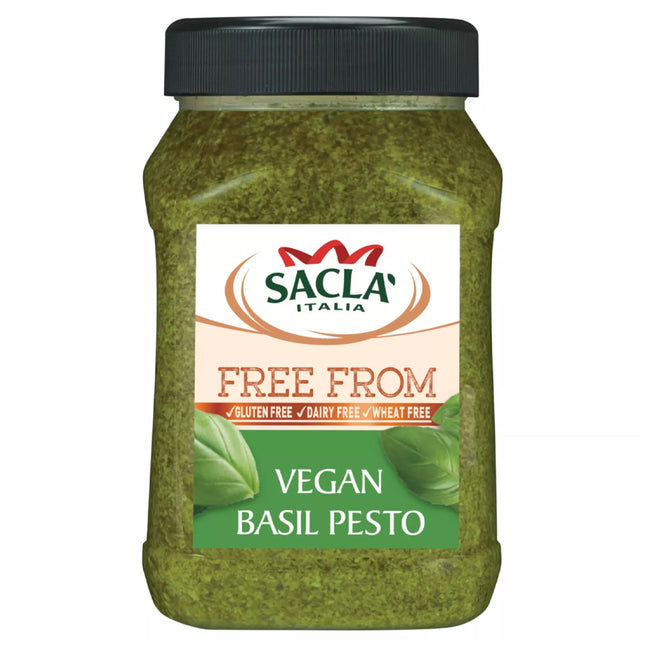 Sacla Free From Vegan Basil 950g