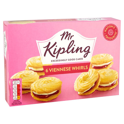 Mr Kipling Viennese Whirls 6 Pack