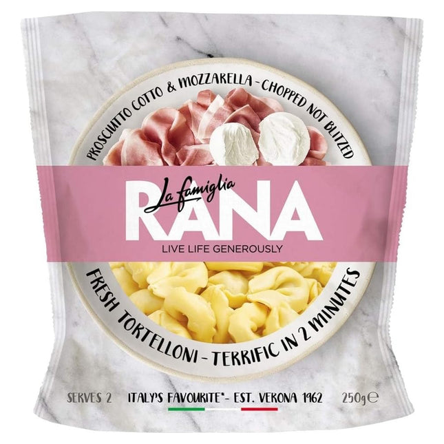 Giovanni Rana Ham & Cheese Tortelloni 250G