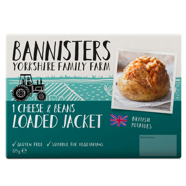 Bannisters Farm Campfire BBQ Beans & Cheese Jacket Potato 320G
