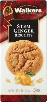 Walkers Carton Ginger Biscuits 150g