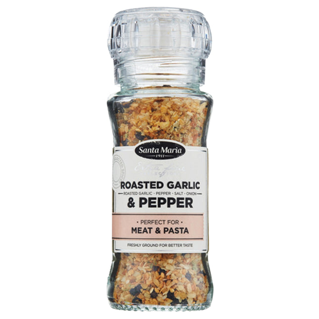 Santa Maria Roasted Garlic & Pepper Grinder 80g