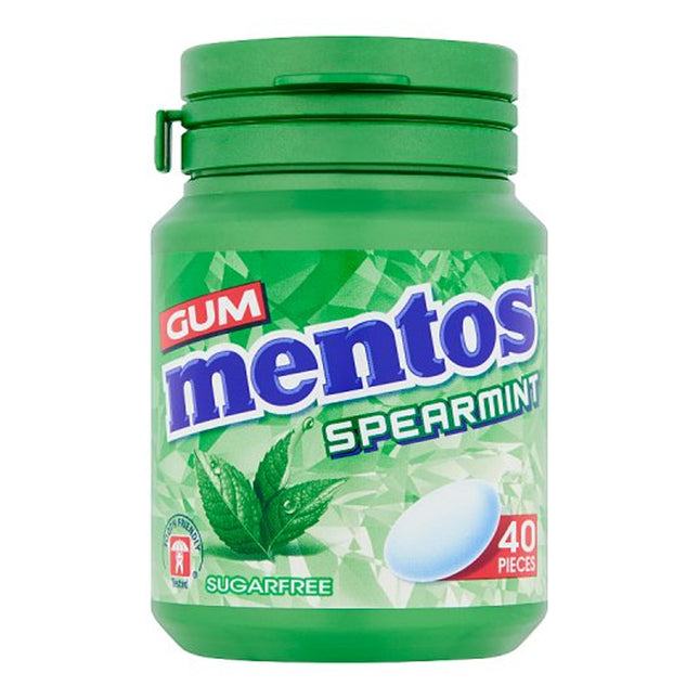 Mentos Spearmint Bottle 40 Pieces