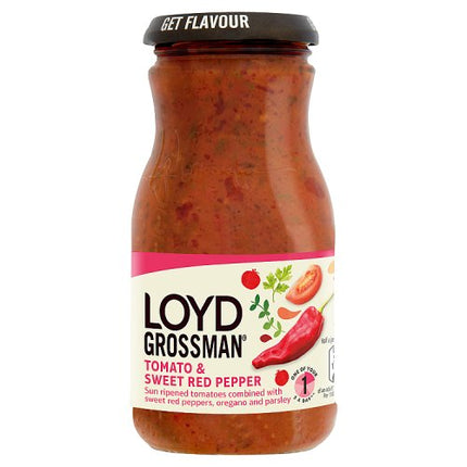 Loyd Grossman Sw Red Pepper Sauce 350g
