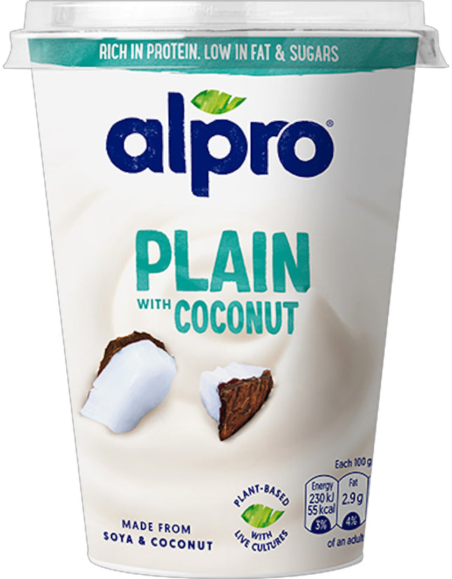 Alpro Plain with Coconut Yoghurt Alternative 500g