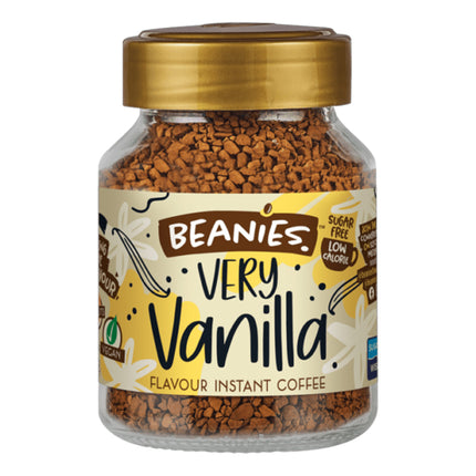Beanies Very Vanilla Instant Coffee 50g