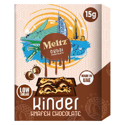 Meltz Dubai Chocolate Kinder Knafeh Flavour 15g
