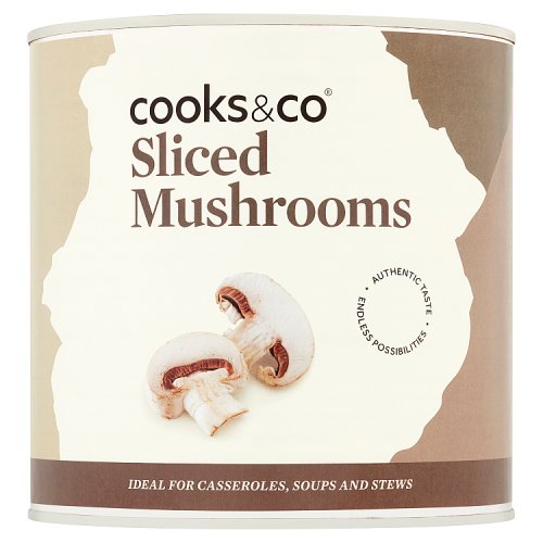 Cooks&Co Sliced Mushrooms 2.5kg