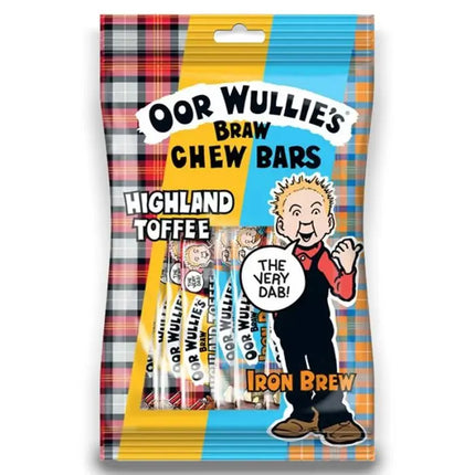 Oor Wullie Chewbar Mix (Chewy Toffee / Iron Brew) 120g