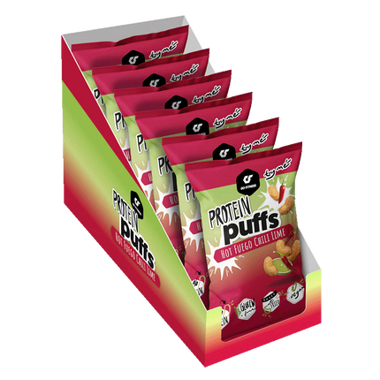 GoFitness Nutrition - Protein Puffs - Hot Fuego - Box