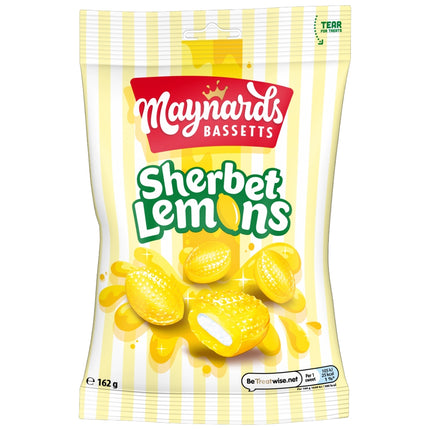 Maynards Bassetts Classics Sherbet Lemons 162g
