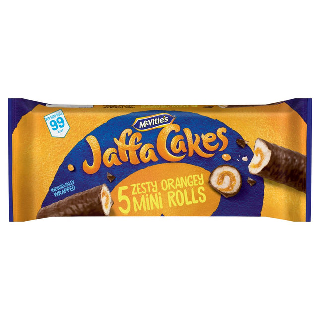 McVitie's Jaffa Cake Original Mini Rolls 5 Pack 132.5g