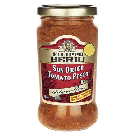 Filippo Berio Sundried Tomato Pesto Pm£2.99 190G