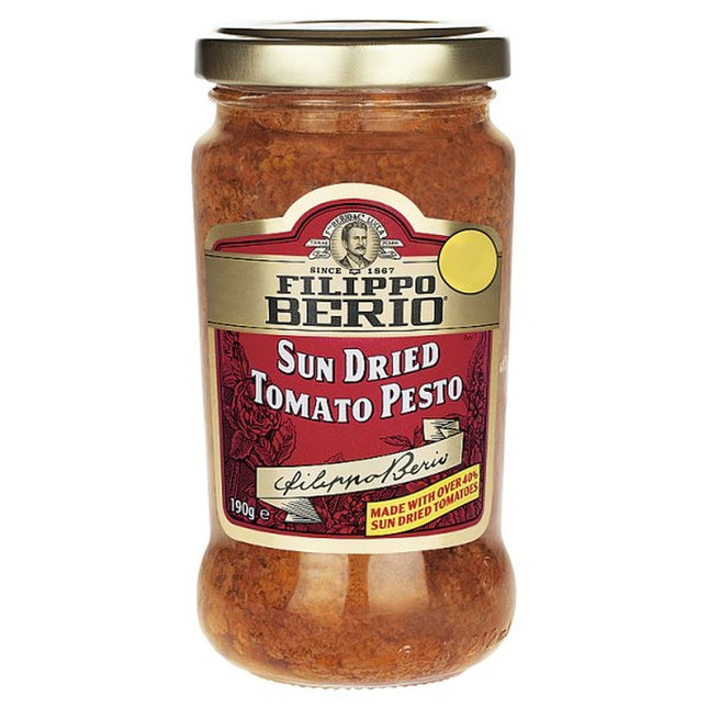 Filippo Berio Sundried Tomato Pesto Pm£2.99 190G