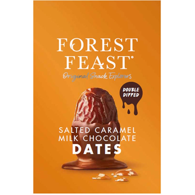 Forest Feast Salted Caramel Milk Chocolate Dates 140g