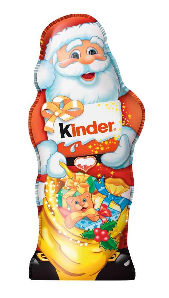 Kinder Chocolate Hollow Santa Figure 55G