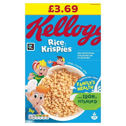 Rice Krispies 430g £3.69 PMP