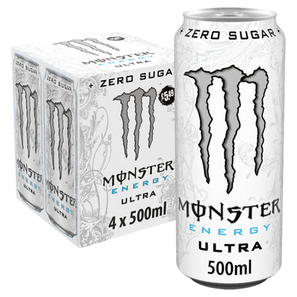 Monster Energy Drink Ultra PMP £5.49 4pk 500ml