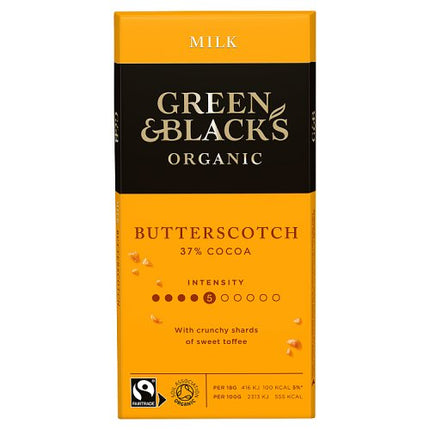 Green & Black's Organic Butterscotch 90g