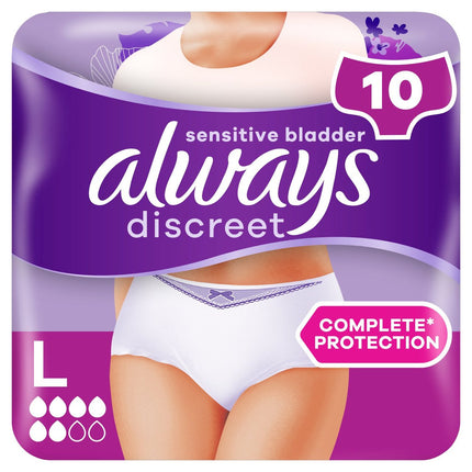 Always Discreet Pants Normal Large 10ct