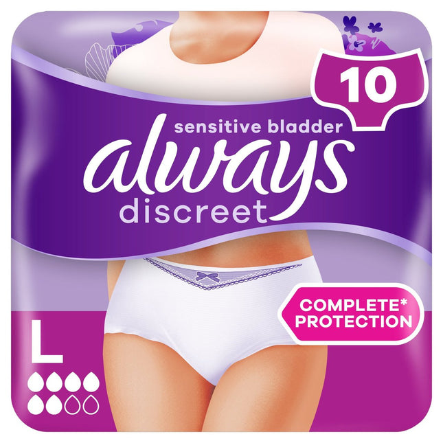 Always Discreet Pants Normal Large 10ct