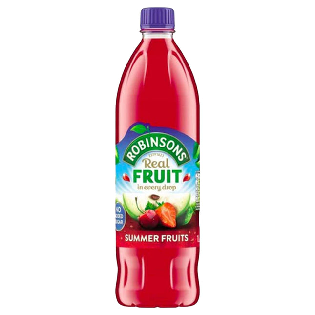 Robinsons Fruit Squash Summer Fruit No Added Sugar PET 1L