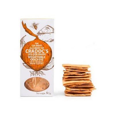 Cradocs Cheddar and Onion Chutney Cracker 80g