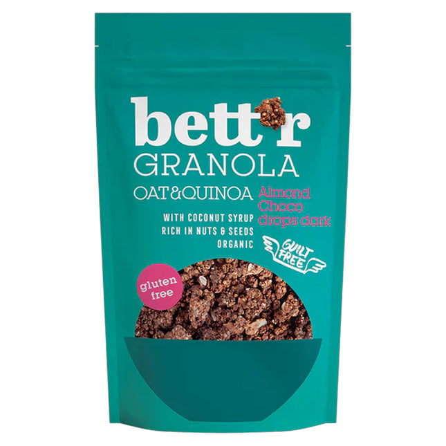 Bett'r Almond And Choc Chip Granola 300G