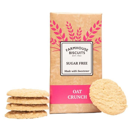 Farmhouse Biscuits Sugar Free Oat Crunch Carton 150g