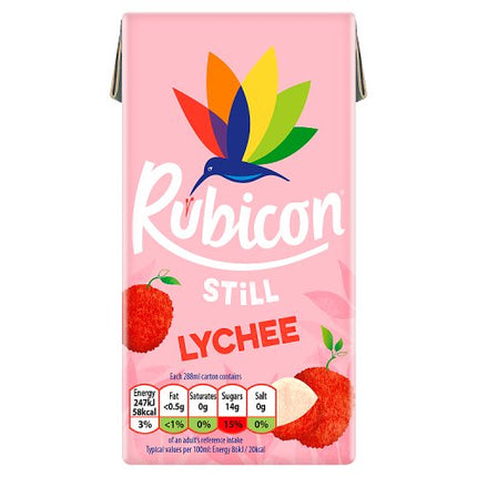 Rubicon Still Lychee 288ml