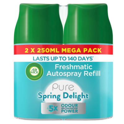 Airwick Freshmatic Twin Refill 2x250ml Spring Delight