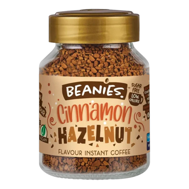 Beanies Cinnamon Hazelnut Instant Coffee 50g